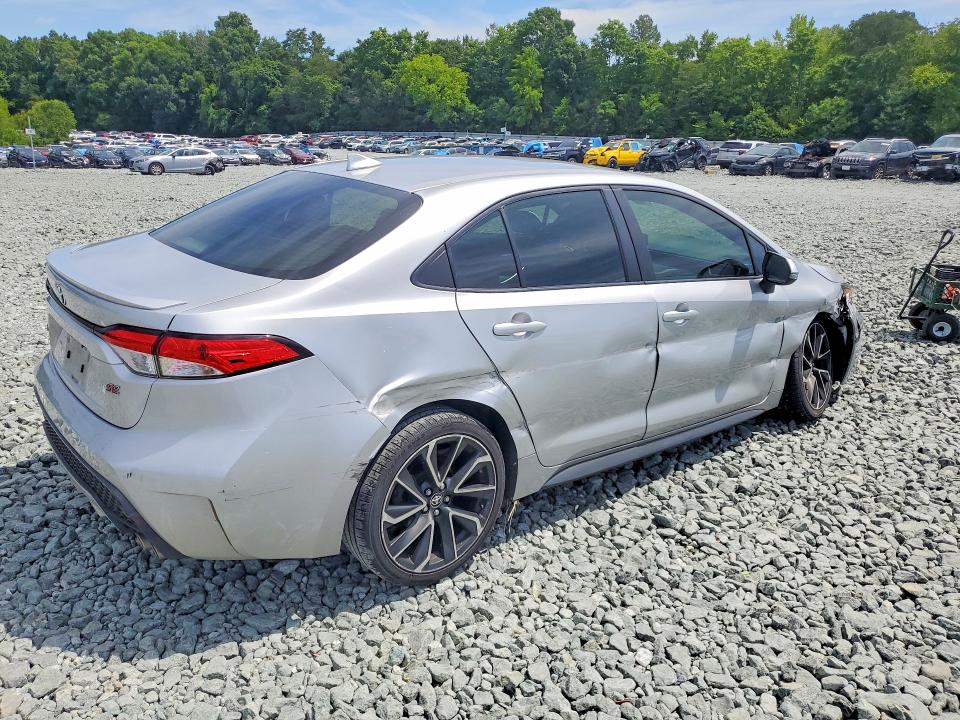 2022 Toyota VIN JTDS4MCE5NJ092834 COPART salvage auction — SIDE, Nc - Salvage Certificate Of Title, sold $500 on 2026-07-29 (photo 3)
