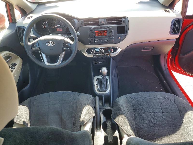 2013 Kia Rio VIN KNADM5A39D6226713 COPART salvage auction — SIDE, Ca - Salvage Certificate, sold $1,150 on 2026-07-08 (photo 8)