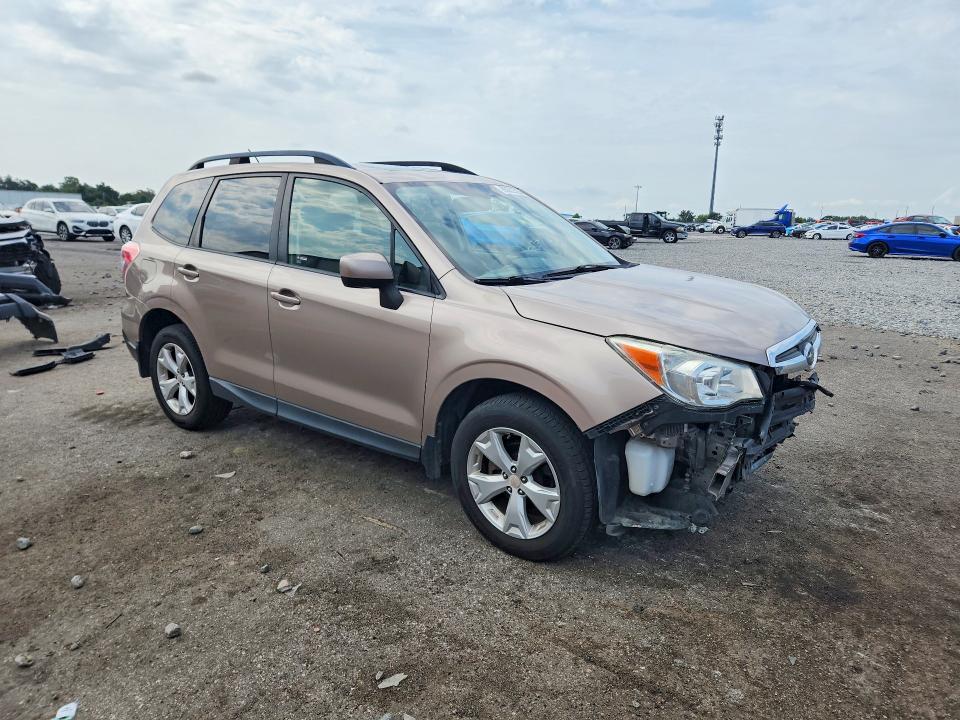 2014 Subaru Forester VIN JF2SJAGC5EH437823 COPART salvage auction — FRONT END, Fl - Cert Of Title Slvg Rebuildable, sold $1,050 on 2026-07-13 (photo 4)