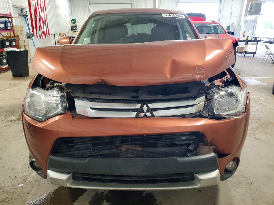 2015 Mitsubishi Outlander VIN JA4AD3A3XFZ009810 COPART salvage auction — FRONT END, Mn - Cert Of Title-Salvage, sold $575 on 2026-07-09 (photo 5)