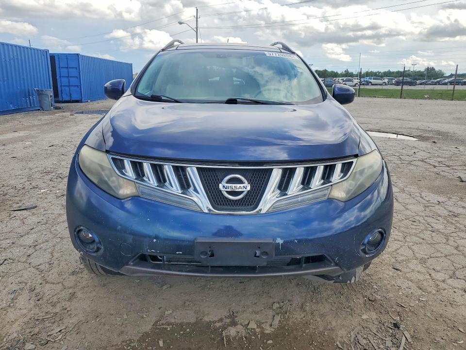 2010 Nissan Murano VIN JN8AZ1MW9AW104939 COPART salvage auction — REAR END, In - Cert Of Title-Salvage Title, sold $250 on 2026-07-17 (photo 5)