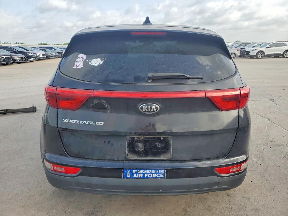 2017 Kia Sportage VIN KNDPM3AC4H7161306 COPART salvage auction — SIDE, TX - SALVAGE VEHICLE TITLE (P), sold $2,250 on 2026-07-16 (photo 6)
