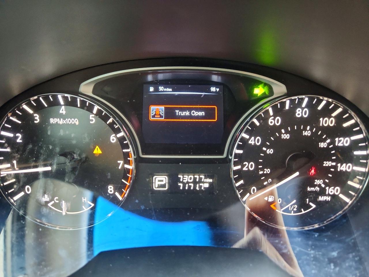 2014 Nissan Altima VIN 1N4AL3AP7EC177438 COPART salvage auction — Rear End, TX - SALVAGE VEHICLE TITLE, sold $875 on 2026-07-09 (photo 9)