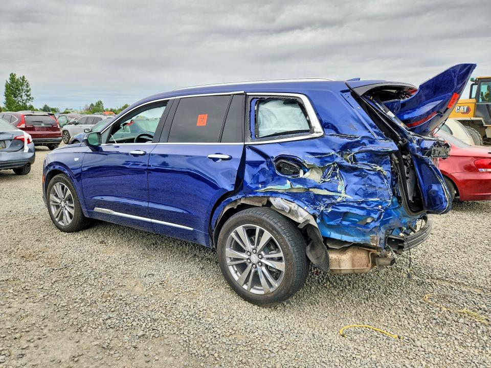 2025 Cadillac Xt6 VIN 1GYKPDRS9SZ119433 COPART salvage auction — ROLLOVER, Or - Salvage Title Certificate, sold $250 on 2026-07-21 (photo 2)