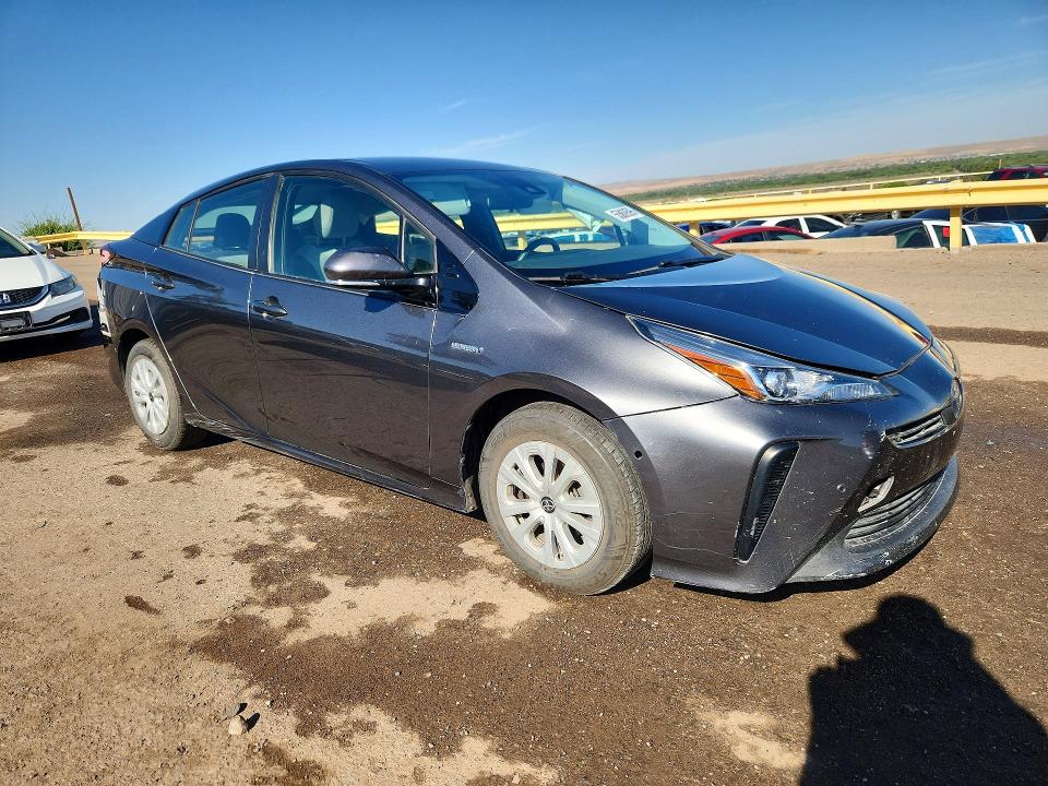 2019 Toyota Prius VIN JTDKARFU6K3071869 COPART salvage auction — SIDE, Nm - Cert Of Title-Salvage, sold $550 on 2026-07-30 (photo 4)
