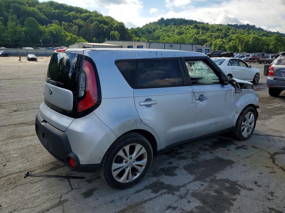 2015 Kia Soul VIN KNDJP3A57F7762866 COPART salvage auction — FRONT END, PA - CERTIFICATE OF SALVAGE, sold $400 on 2026-07-02 (photo 3)
