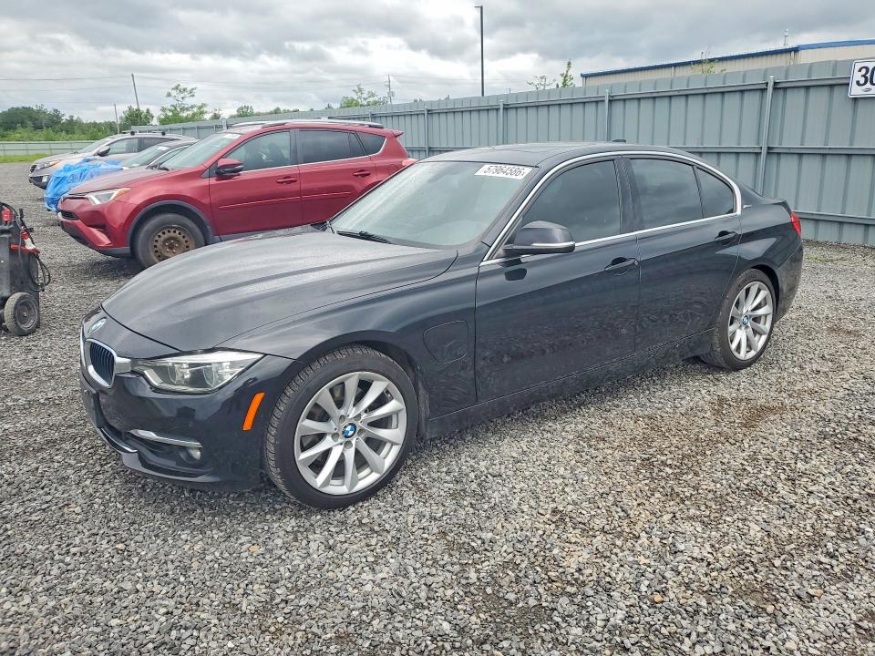2016 BMW 3er VIN WBA8E1C56GK478534 COPART salvage auction — MINOR DENT/SCRATCHES, On - Permit No Brand - Unfit, sold $5,900 on 2026-07-21 (photo 1)