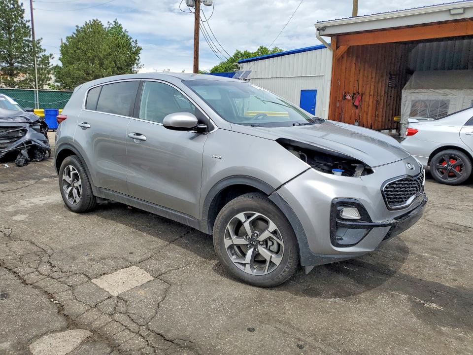 2020 Kia Sportage VIN KNDPMCAC8L7636576 COPART salvage auction — FRONT END, Co - Salvage Title, sold $4,300 on 2026-07-30 (photo 4)