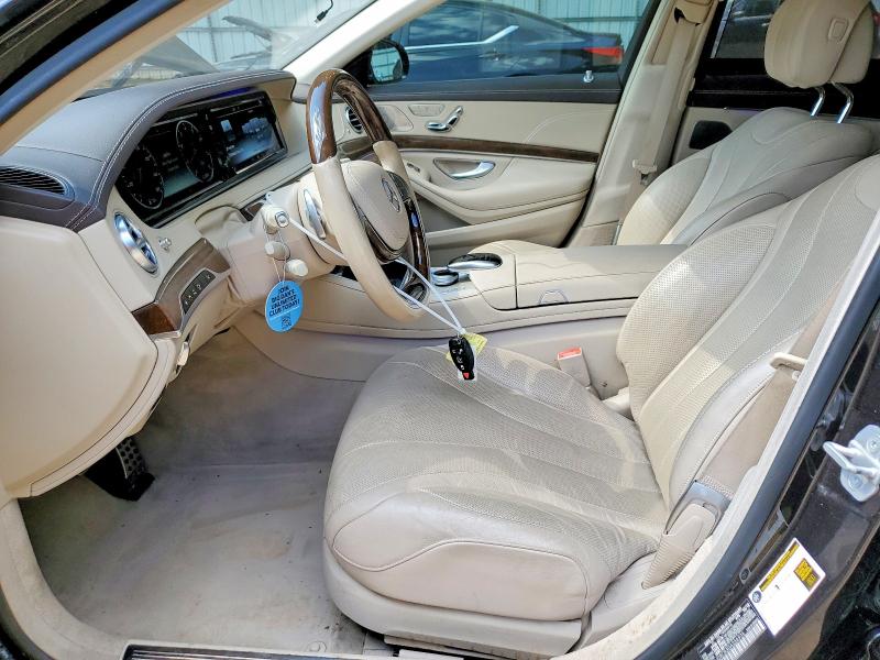 2016 Mercedes-benz S-klasse VIN WDDUG8CB3GA236936 COPART salvage auction — REAR END, Ga - Cert Of Title-Salvage, sold $9,700 on 2026-07-28 (photo 7)