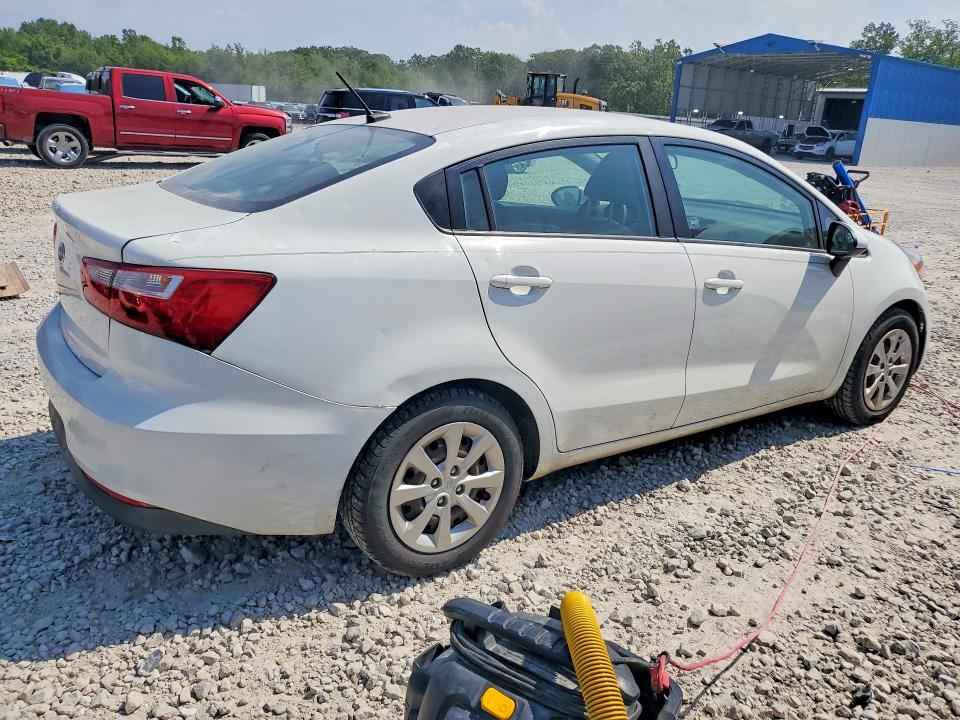 2016 Kia Rio VIN KNADM4A32G6597453 COPART salvage auction — HAIL, Mo - Salvage Certificate Of Title, sold $1,200 on 2026-07-20 (photo 3)