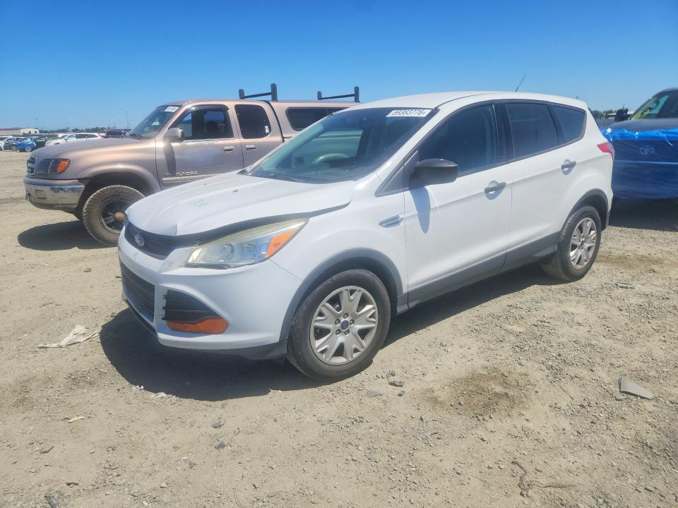 2014 Ford Escape VIN 1FMCU0F71EUA93810 COPART salvage auction — FRONT END, Ca - Salvage Certificate, sold $775 on 2026-07-09 (photo 1)