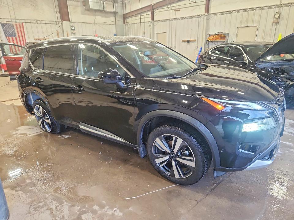 2023 Nissan Rogue VIN JN8BT3DD6PW322569 COPART salvage auction — REAR END, Wi - Cert Of Title-Salvage Vehicle, sold $10,200 on 2026-07-13 (photo 4)