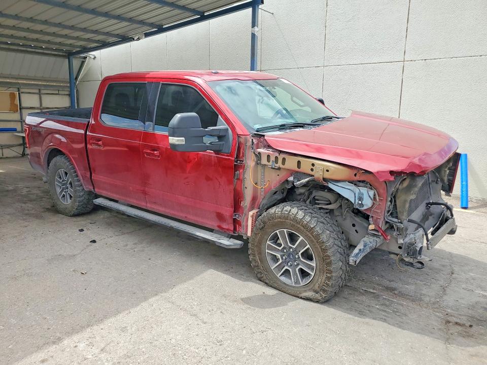 2017 Ford VIN 1FTEW1EF4HKC03531 COPART salvage auction — FRONT END, TX - SALVAGE VEHICLE TITLE, sold $4,650 on 2026-07-31 (photo 4)