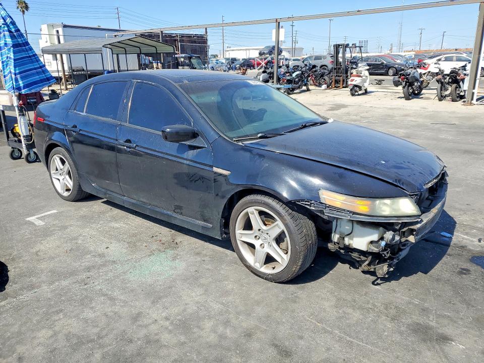 2005 Acura Tl VIN 19UUA66255A009659 COPART salvage auction — FRONT END, Ca - Salvage Certificate, sold $225 on 2026-07-02 (photo 4)