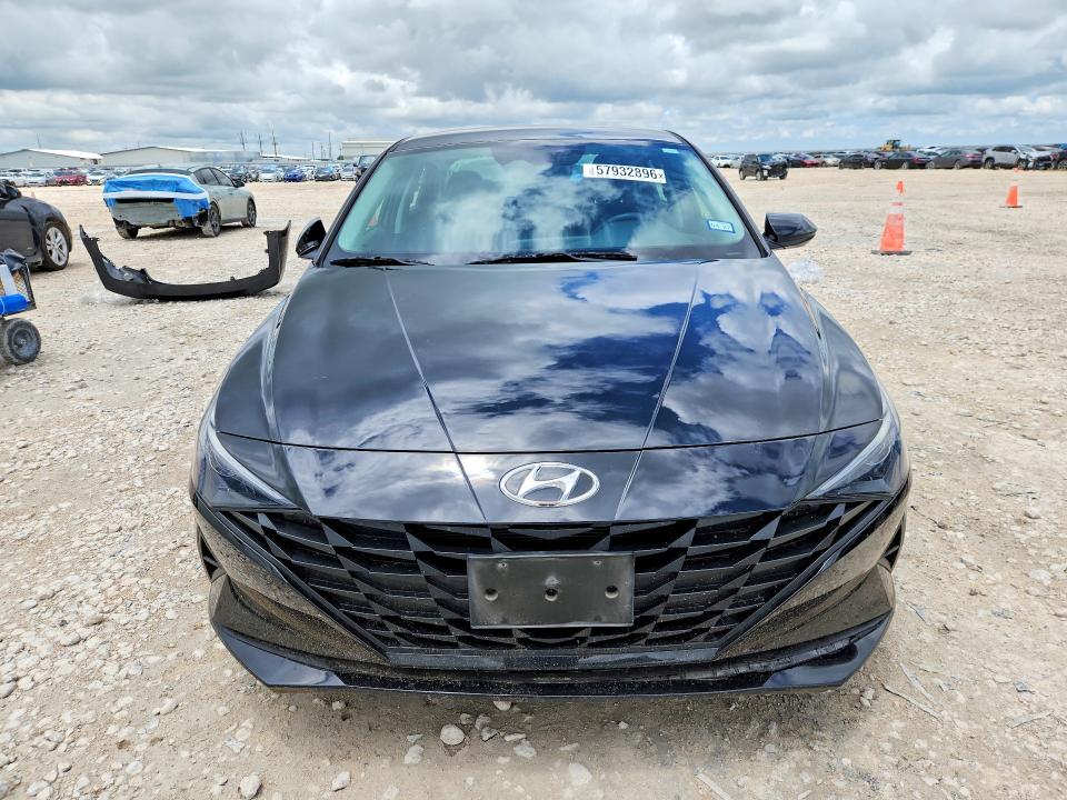 2021 Hyundai VIN 5NPLM4AG9MH030868 COPART salvage auction — REAR END, Tx - Salvage Vehicle Title, sold $3,550 on 2026-07-23 (photo 5)