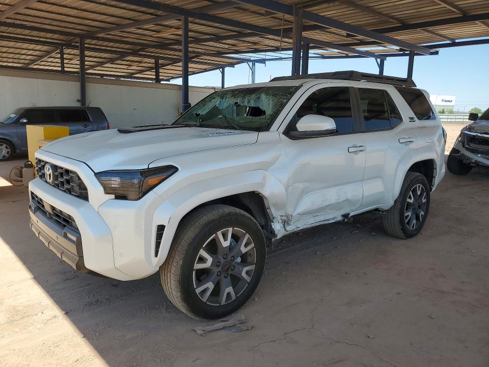 2025 Toyota 4runner VIN JTEVA5BR5S5049658 COPART salvage auction — ROLLOVER, Az - Cert Of Title - Salvage, sold $18,000 on 2026-07-23 (photo 1)