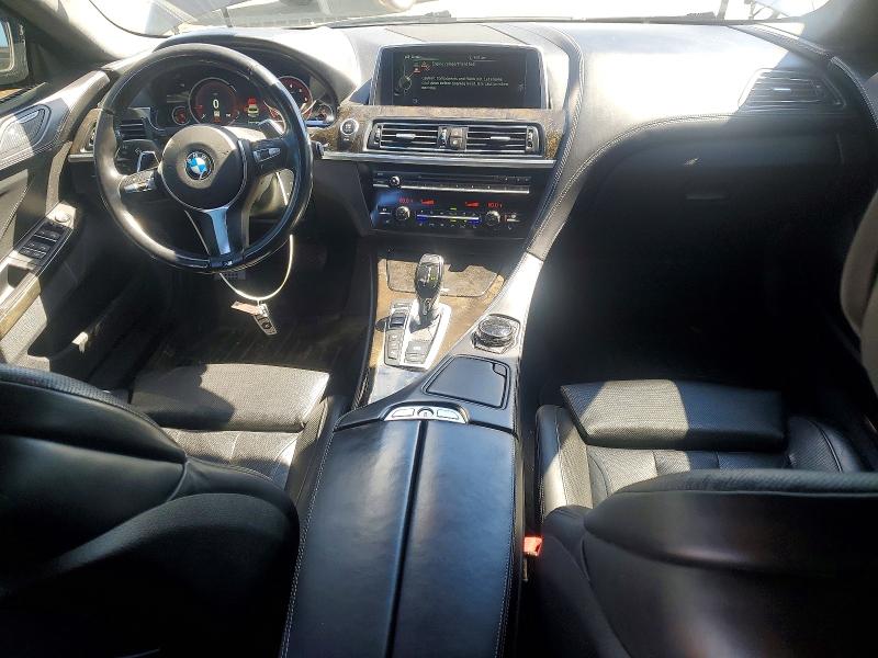 2015 BMW 6er VIN WBA6B4C53FD761560 COPART salvage auction — FRONT END, Oh - Cert Of Title-Salvage, sold $1,150 on 2026-07-23 (photo 8)