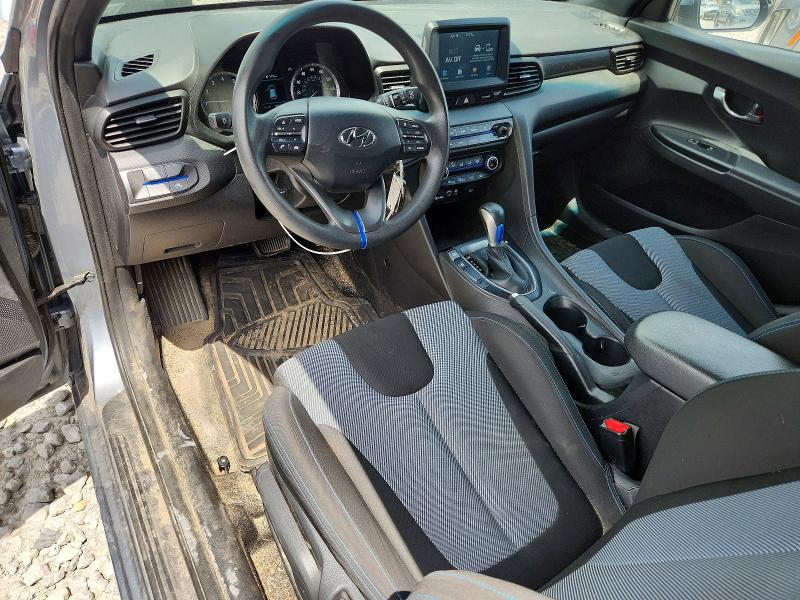 2019 Hyundai Veloster VIN KMHTG6AF3KU017669 COPART salvage auction — MINOR DENT/SCRATCHES, Mi - Dealer Only Clean Title (P), sold $6,100 on 2026-07-30 (photo 8)