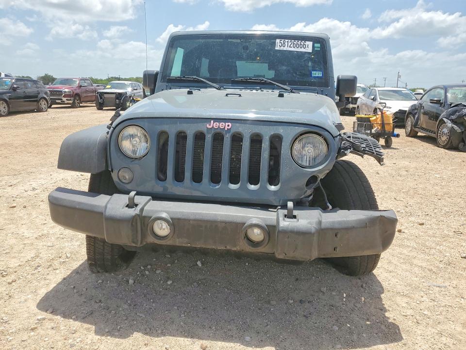 2015 Jeep Wrangler / VIN 1C4BJWDG7FL626295 COPART salvage auction — FRONT END, Tx - Salvage Vehicle Title, sold $3,600 on 2026-07-02 (photo 5)