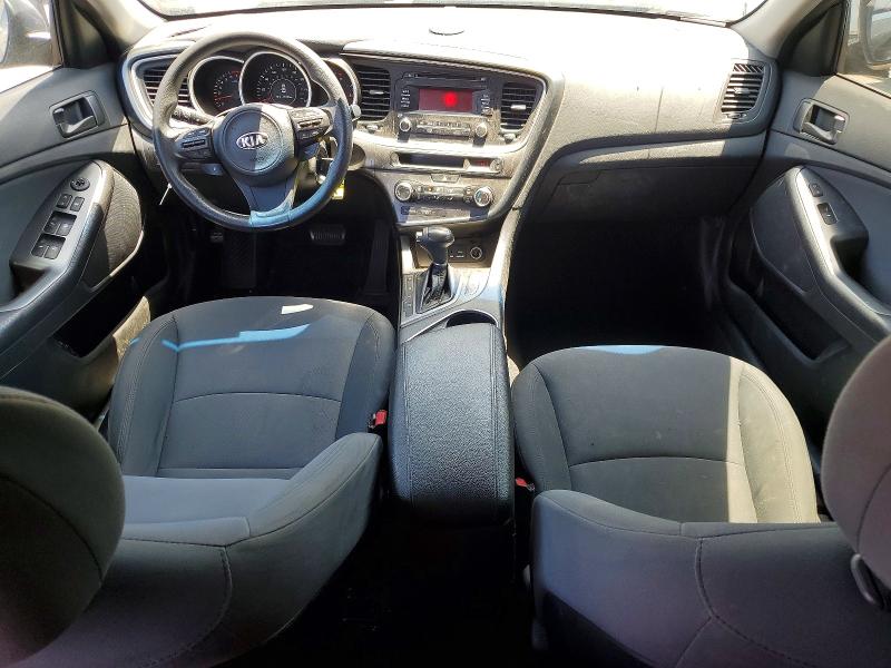 2015 Kia VIN KNAGM4A7XF5589850 COPART salvage auction — FRONT END, Ca - Salvage Certificate, sold $1,200 on 2026-07-15 (photo 8)