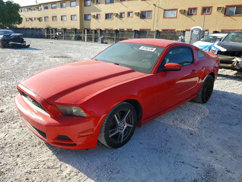 2013 Ford Mustang VIN 1ZVBP8AM3D5204298 COPART salvage auction — MINOR DENT/SCRATCHES, Fl - Certificate Of Title, sold $1,300 on 2026-07-02 (photo 1)