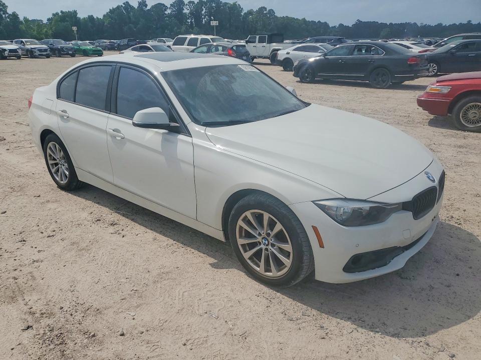 2016 BMW 3 series VIN WBA8E1G54GNT37406 COPART salvage auction — ALL OVER, Tx - Salvage Vehicle Title, sold $1,450 on 2026-07-31 (photo 4)