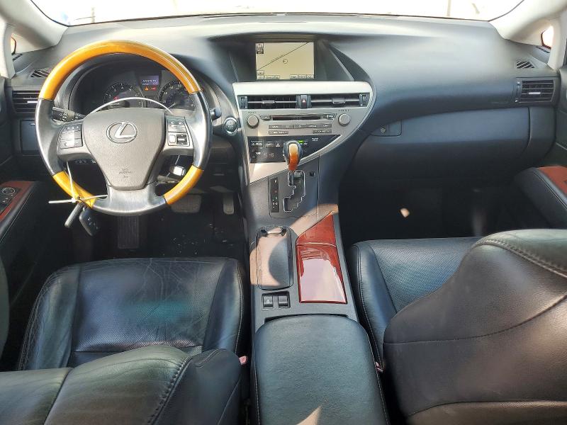 2012 Lexus Rx VIN 2T2ZK1BA1CC076443 COPART salvage auction — FRONT END, Tx - Bonded Rebuilt Salvage, sold $7,300 on 2026-08-24 (photo 8)
