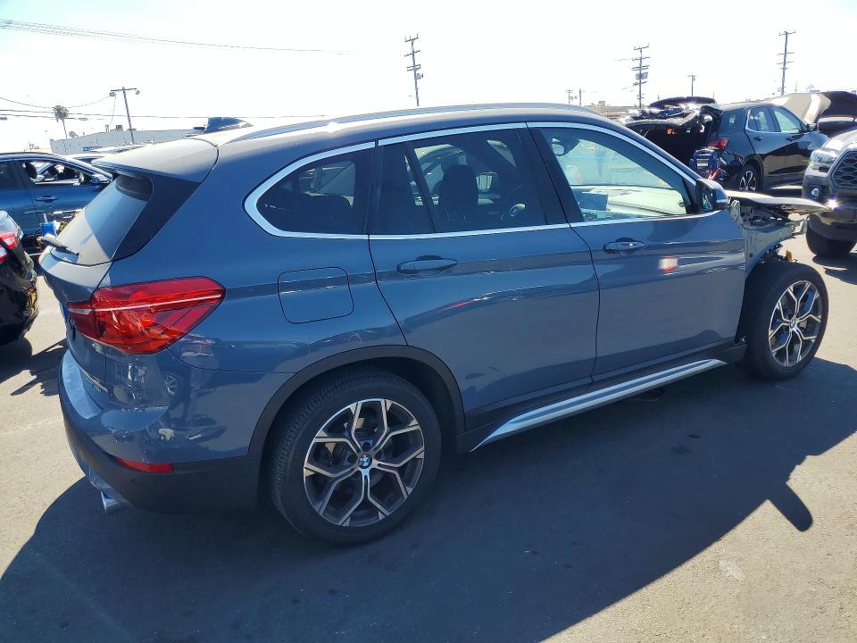 2021 BMW VIN WBXJG7C01M3M74177 COPART salvage auction — FRONT END, Ca - Salvage Certificate, sold $4,650 on 2026-07-13 (photo 3)