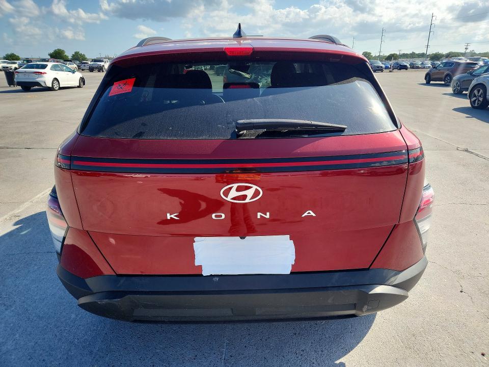 2024 Hyundai Kona VIN KM8HB3AB7RU119034 COPART salvage auction — FRONT END, Fl - Certificate Of Destruction (P), sold $2,550 on 2026-07-29 (photo 6)