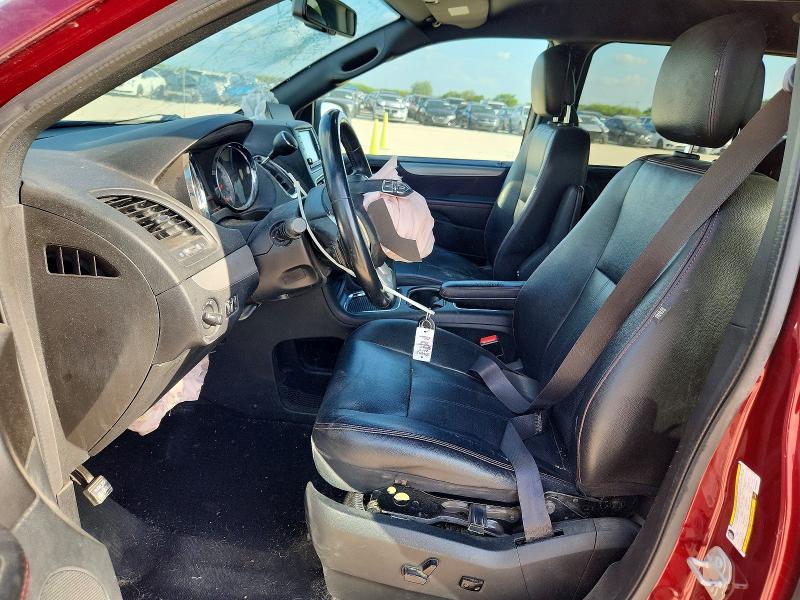 2018 Dodge Caravan VIN 2C4RDGEG8JR195461 COPART salvage auction — FRONT END, Tx - Salvage Vehicle Title, sold $1,700 on 2026-07-09 (photo 7)