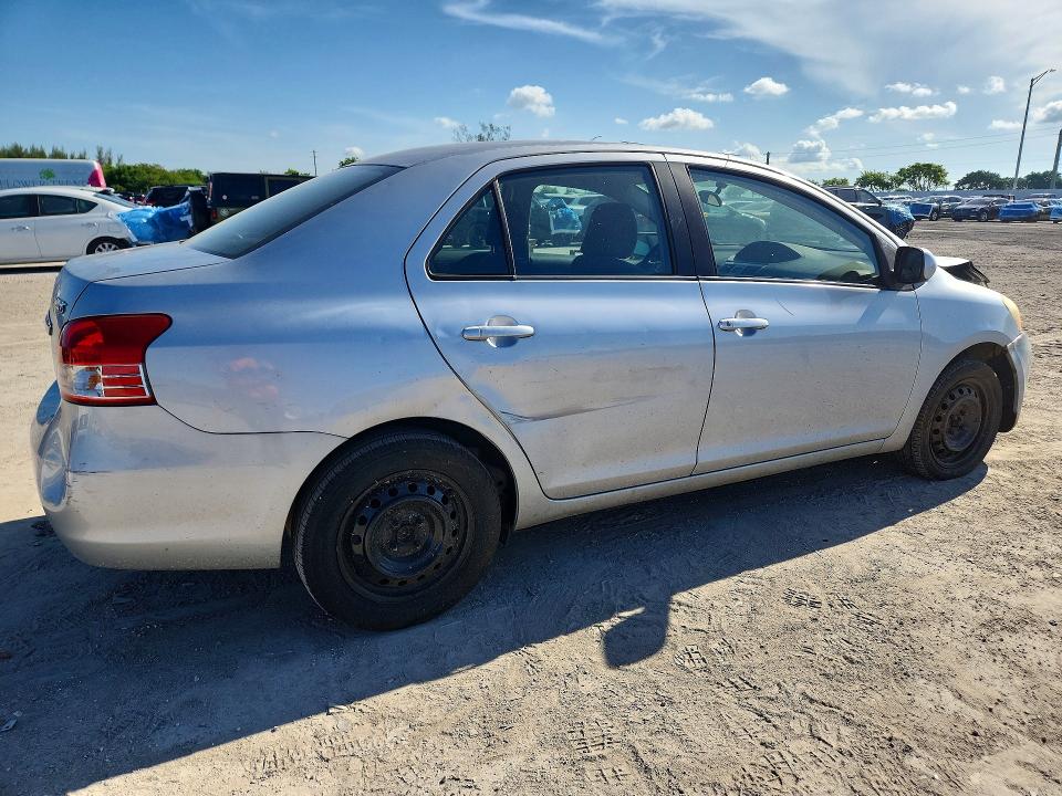 2011 Toyota Yaris VIN JTDBT4K37B1405476 COPART salvage auction — REAR END, Fl - Certificate Of Title, sold $1,500 on 2026-07-08 (photo 3)