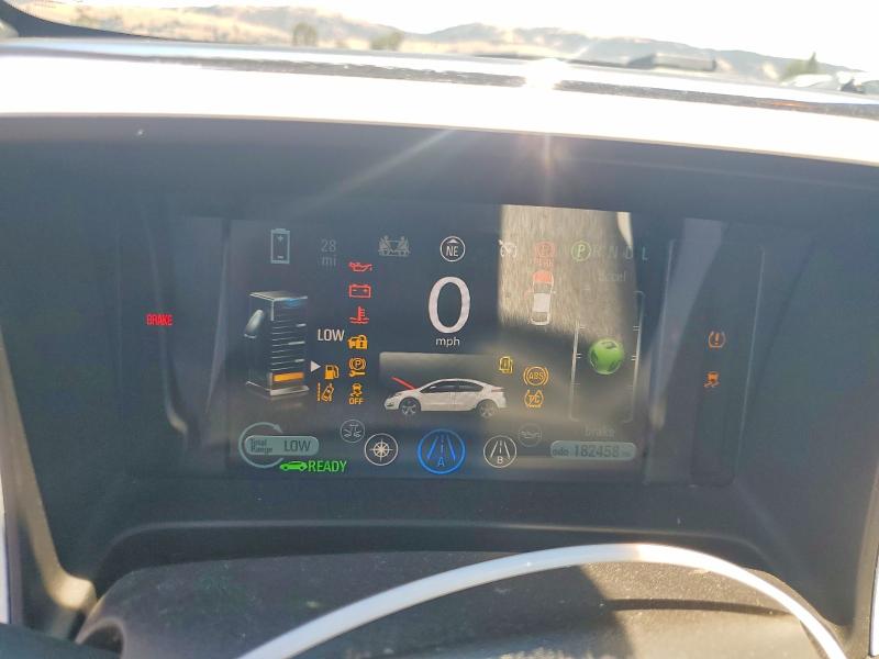 2013 Chevrolet Volt VIN 1G1RG6E45DU142367 COPART salvage auction — FRONT END, Ca - Salvage Certificate, sold $1,350 on 2026-07-02 (photo 9)