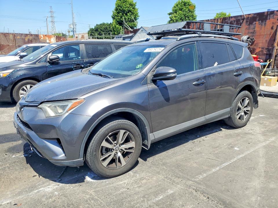 2018 Toyota Rav 4 VIN JTMWFREV5JJ728359 COPART salvage auction — REAR END, Ca - Salvage Certificate, sold $5,600 on 2026-07-15 (photo 1)