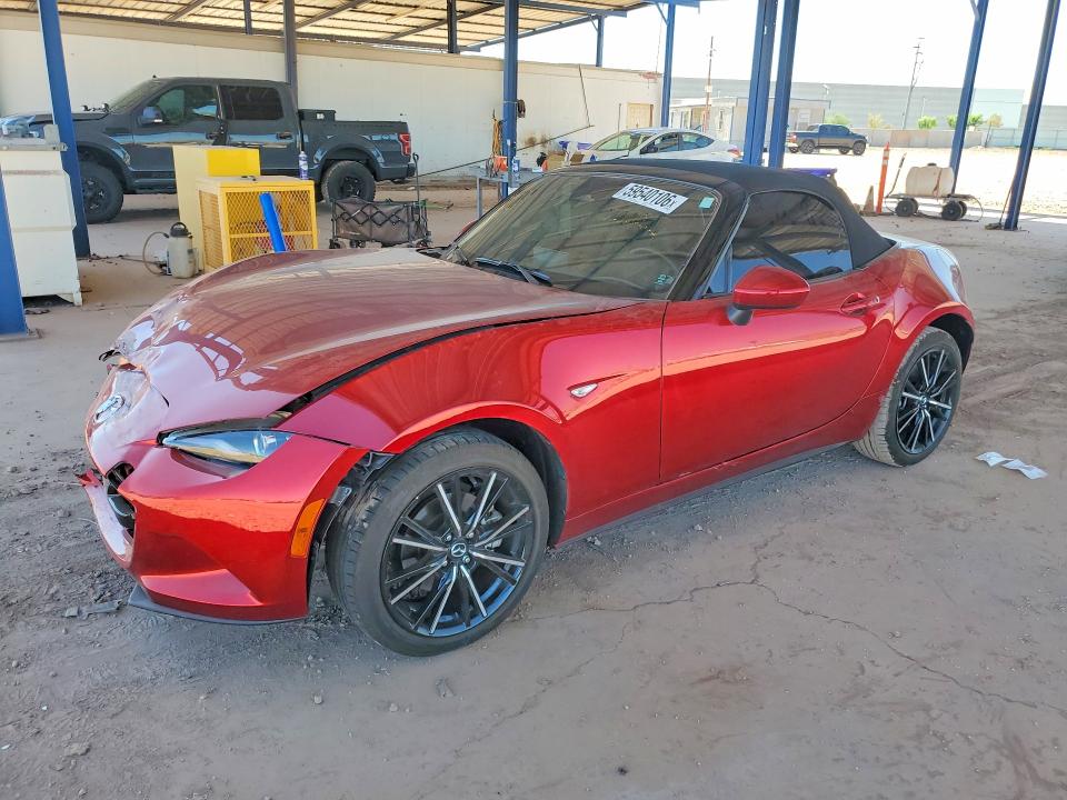 2024 Mazda Mx-5 VIN JM1NDAD73R0608163 — COPART salvage auction photo