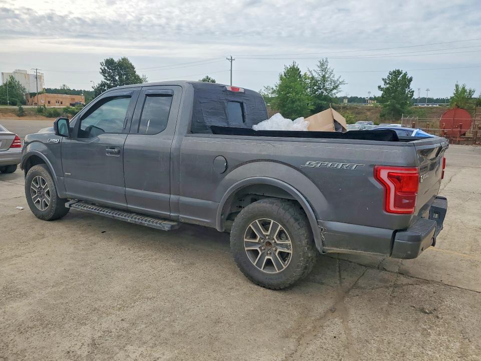 2015 Ford F-150 VIN 1FTEX1CPXFFC25970 COPART salvage auction — FRONT END, Sc - Cert Of Title-Salvage, sold $2,500 on 2026-07-31 (photo 2)
