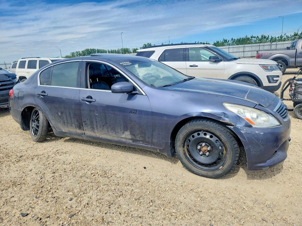 2008 Infiniti G35 VIN JNKBV61FX8M252051 COPART salvage auction — FRONT END, Ab - Bos - Salvage, sold $1,300 on 2026-07-09 (photo 4)
