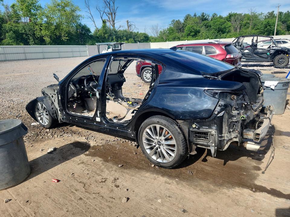 2020 Infiniti Q50 VIN JN1EV7AR6LM253420 COPART salvage auction — STRIPPED, WI - JUNKED VEHICLE BILL OF SALE, sold $300 on 2026-07-27 (photo 2)