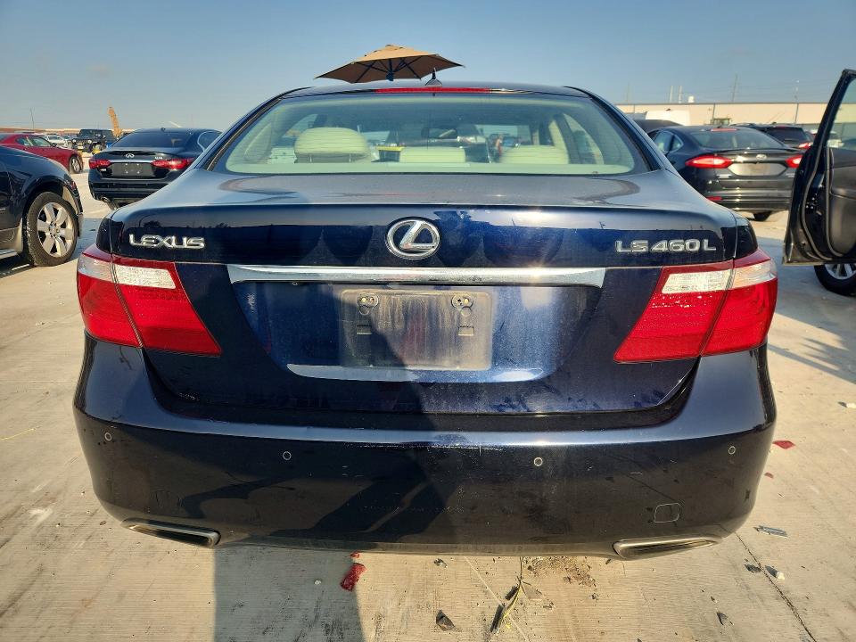 2007 Lexus Ls 460 VIN JTHGL46F975015360 COPART salvage auction — MECHANICAL, Tx - Certificate Of Title, sold $1,100 on 2026-07-31 (photo 6)