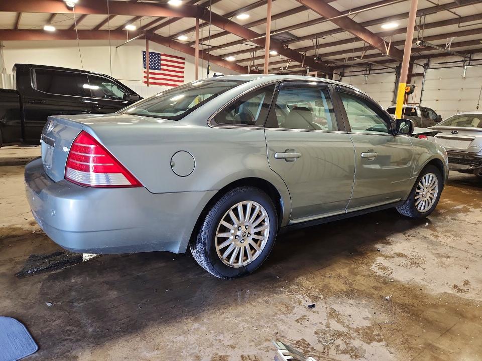 2007 Mercury Montego VIN 1MEHM43167G604526 COPART salvage auction — FRONT END, PA - CERT OF SALV-R=RECONSTRUCTED, sold $400 on 2026-07-10 (photo 3)
