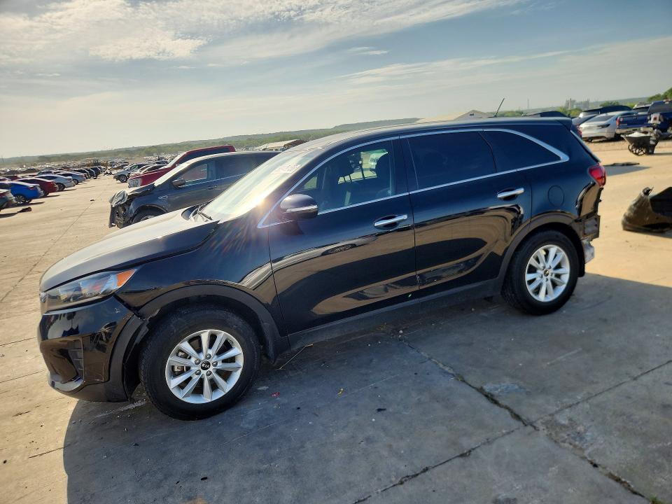 2019 Kia Sorento VIN 5XYPG4A33KG579721 COPART salvage auction — SIDE, TX - SALVAGE VEHICLE TITLE (P), sold $1,900 on 2026-07-20 (photo 1)