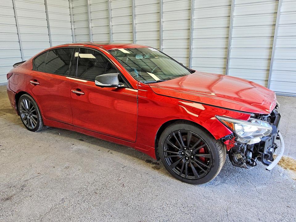 2018 Infiniti Q50 VIN JN1FV7AR4JM481028 COPART salvage auction — MECHANICAL, Fl - Cert Of Title-Rebuilt, sold $1,200 on 2026-07-07 (photo 4)