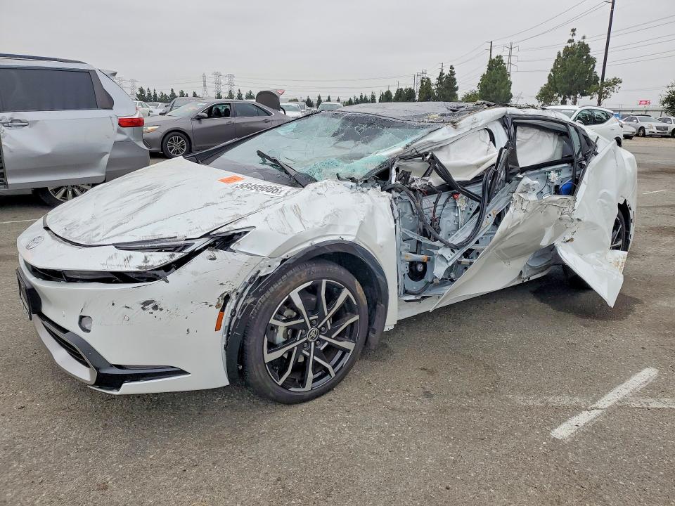2024 Toyota Prius prime VIN JTDACACU7R3033251 COPART salvage auction — ALL OVER, Ca - Salvage Certificate, sold $3,450 on 2026-07-02 (photo 1)