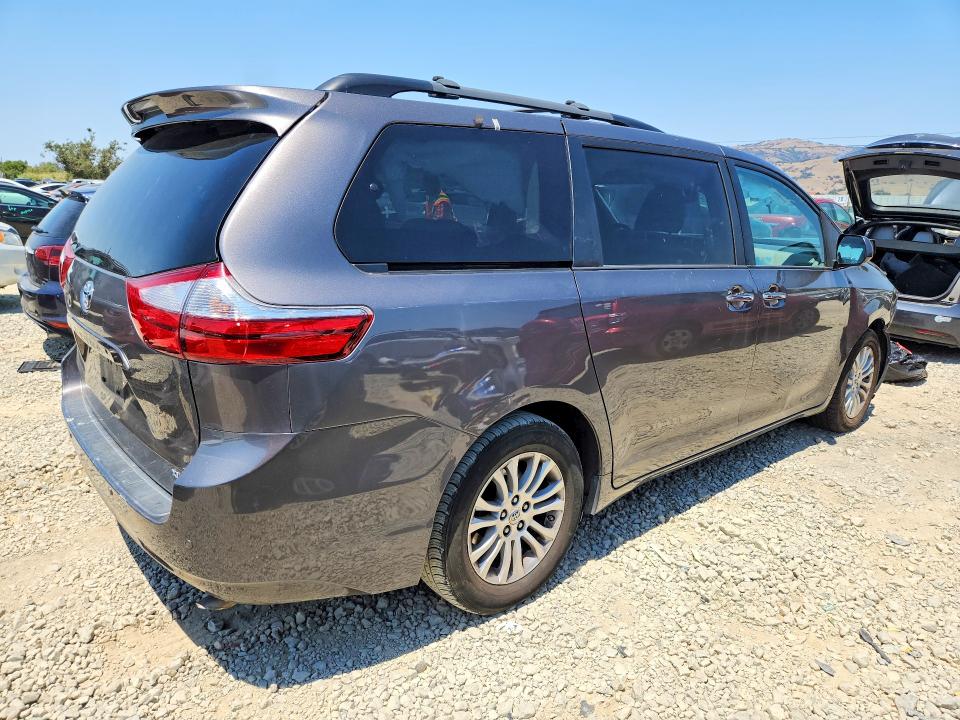 2015 Toyota Sienna VIN 5TDYK3DC0FS608951 COPART salvage auction — FRONT END, Ca - Salvage Certificate, sold $1,950 on 2026-07-07 (photo 3)