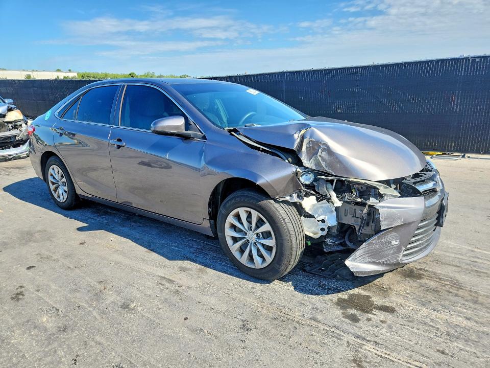 2016 Toyota Camry VIN 4T4BF1FK1GR582149 COPART salvage auction — FRONT END, FL - CERT OF TITLE SLVG REBUILDABLE, sold $1,850 on 2026-07-02 (photo 4)