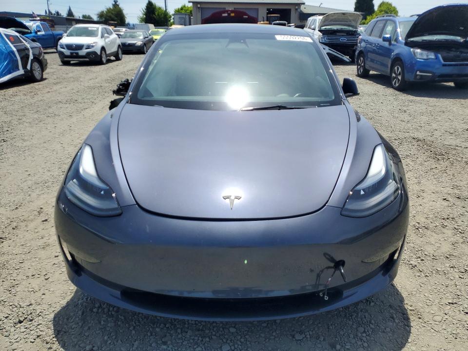 2023 Tesla Model 3 VIN 5YJ3E1EAXPF453253 COPART salvage auction — FRONT END, Or - Salvage Title Certificate, sold $200 on 2026-07-21 (photo 5)