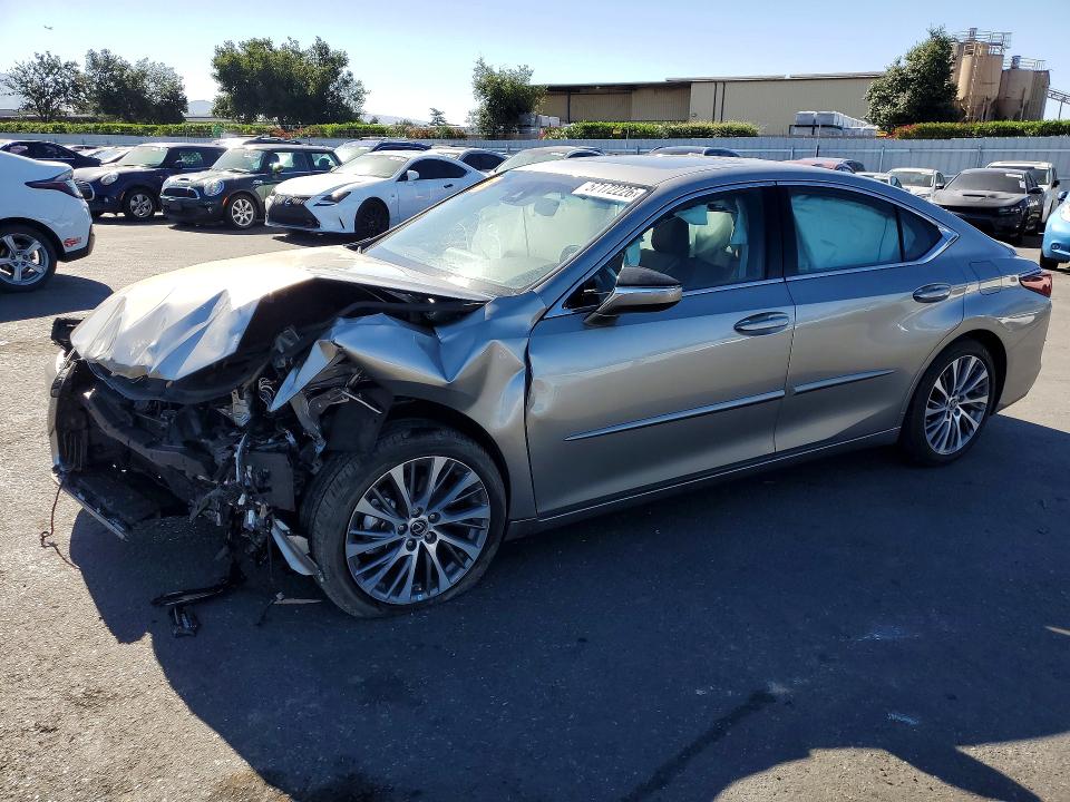 2021 Lexus VIN 58ADZ1B1XMU099545 COPART salvage auction — FRONT END, Ca - Salvage Certificate, sold $8,200 on 2026-07-28 (photo 1)