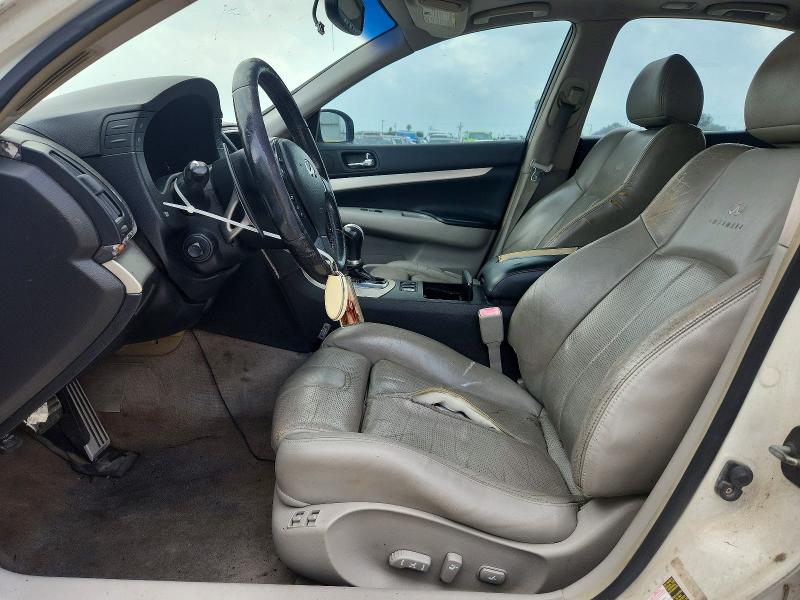 2008 Infiniti Ex35 VIN JNKBV61E88M224496 COPART salvage auction — REAR END, Tx - Salvage Vehicle Title, sold $200 on 2026-07-07 (photo 7)