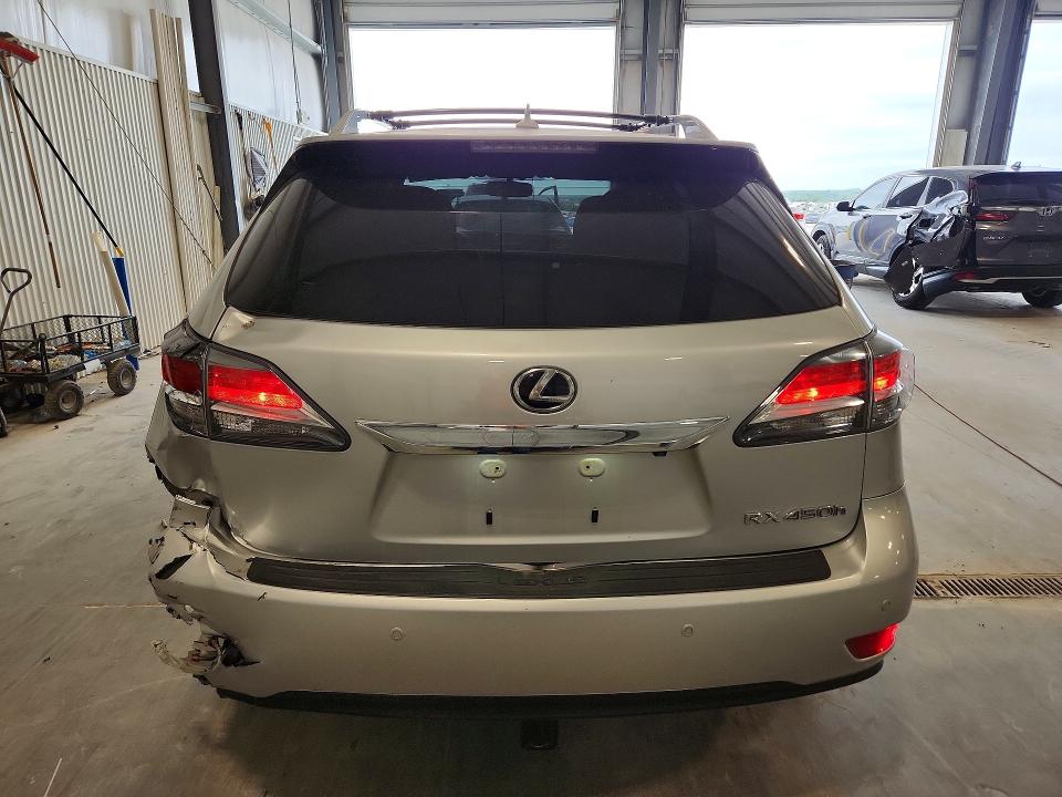 2013 Lexus Rx VIN JTJBC1BAXD2058832 COPART salvage auction — REAR END, Ne - Cert Of Title-Salvage, sold $4,950 on 2026-07-14 (photo 6)