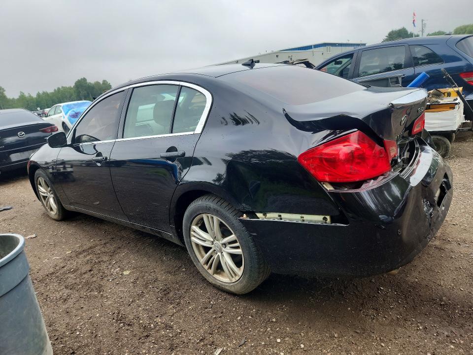 2011 Infiniti G37 VIN JN1CV6AR6BM408838 COPART salvage auction — REAR END, ON - PERMIT SALVAGE, sold $325 on 2026-07-28 (photo 2)