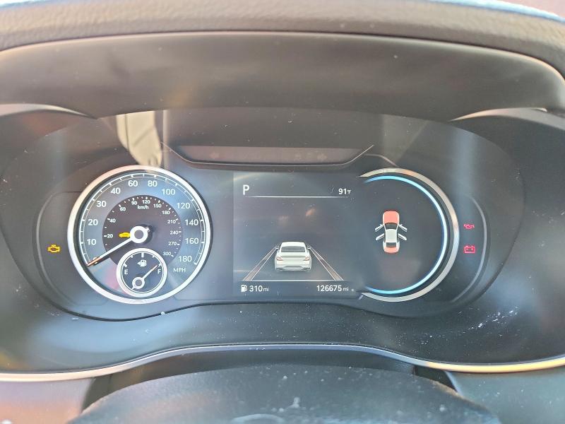 2022 Genesis G70 VIN KMTG34TA8NU092669 COPART salvage auction — BURN, Il - Salvage Certificate, sold $175 on 2026-07-29 (photo 9)